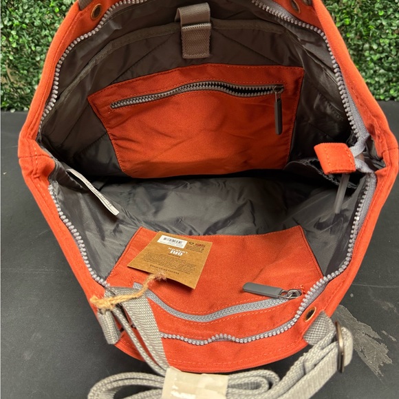 ORI London TRAFALGAR TOTE IN ROOIBOS - Picture 7 of 12